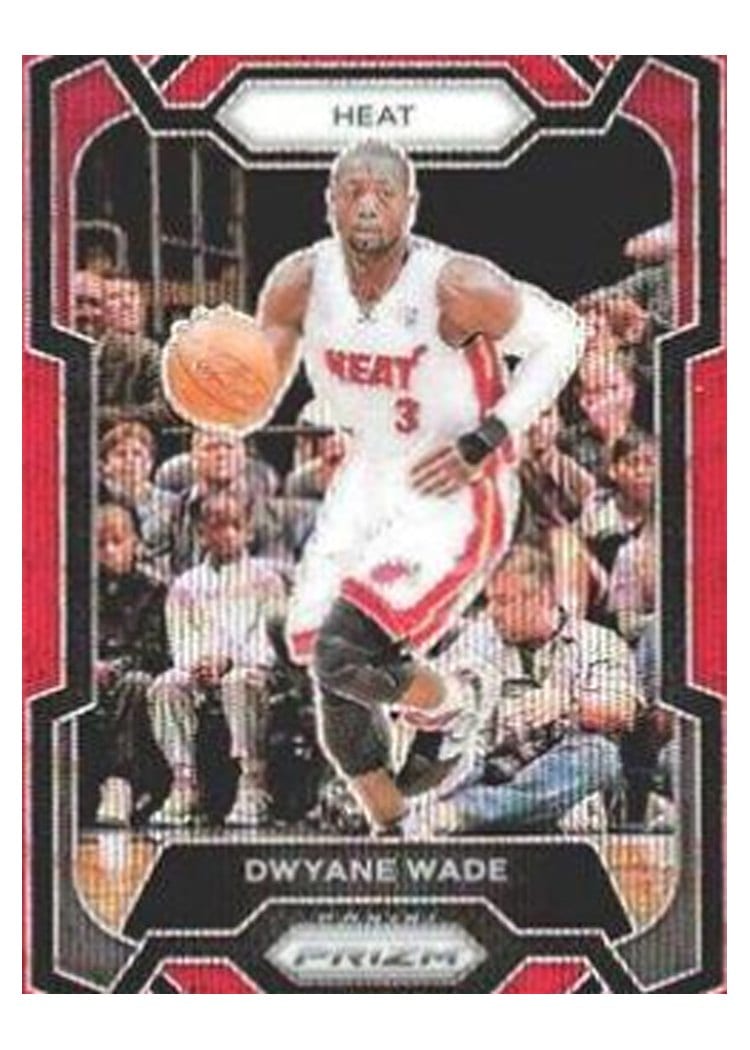 2023-24 Panini Prizm Base Set Dwyane Wade #182 card