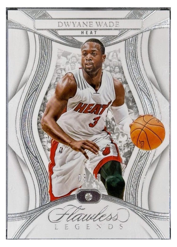 2024-25 Panini Flawless Base Gems Dwyane Wade #116 card