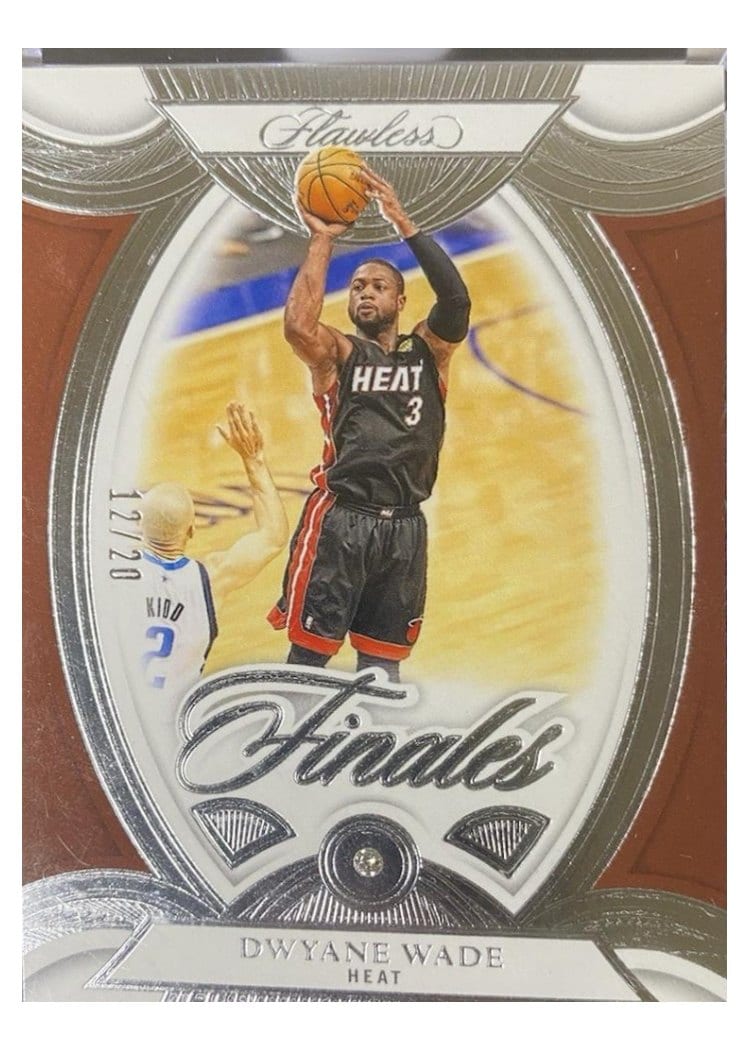 2024-25 Panini Flawless Base Gems Dwyane Wade #97 card