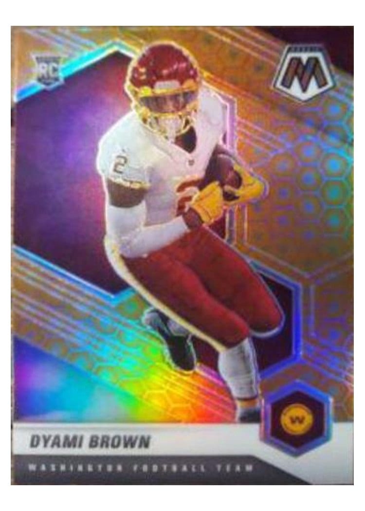 2021 Panini Mosaic Base Set Dyami Brown #323 card