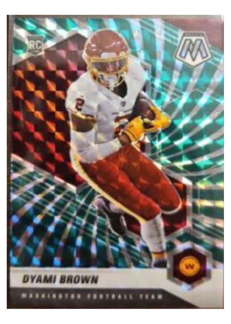 2021 Panini Mosaic Base Set Dyami Brown #323 card