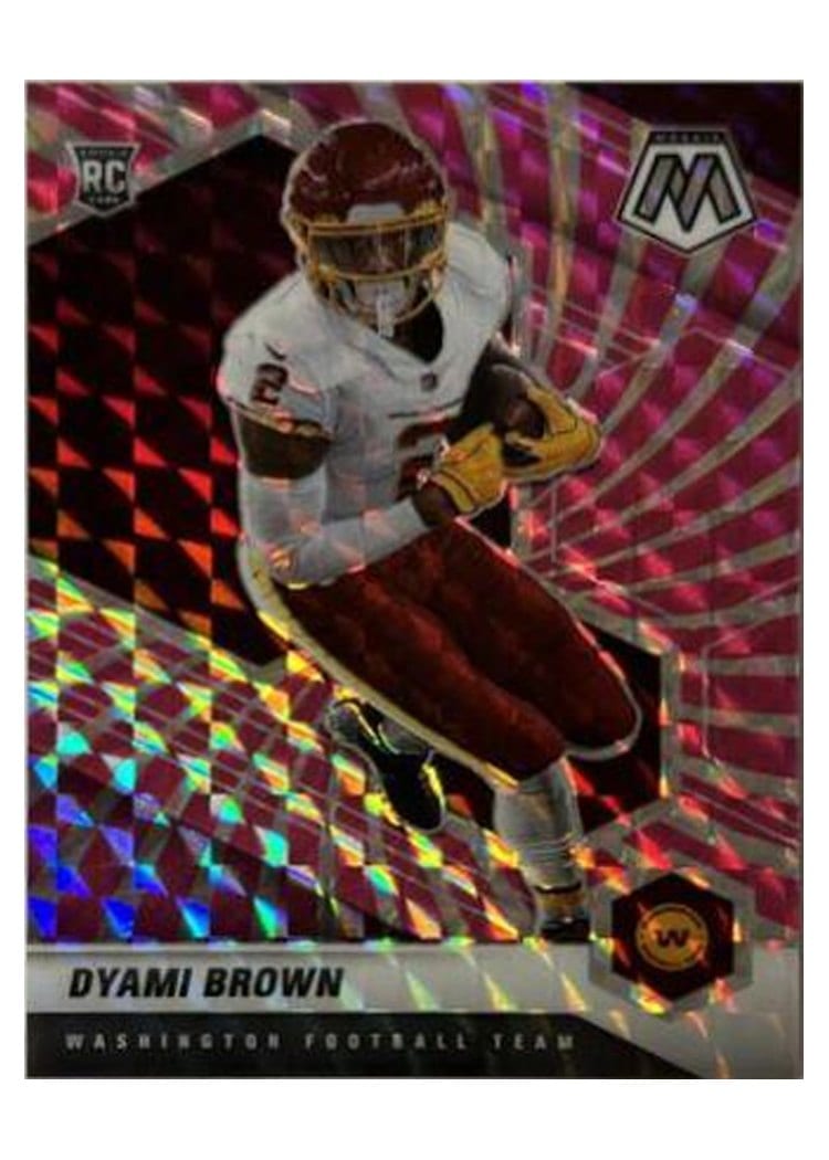 2021 Panini Mosaic Base Set Dyami Brown #323 card