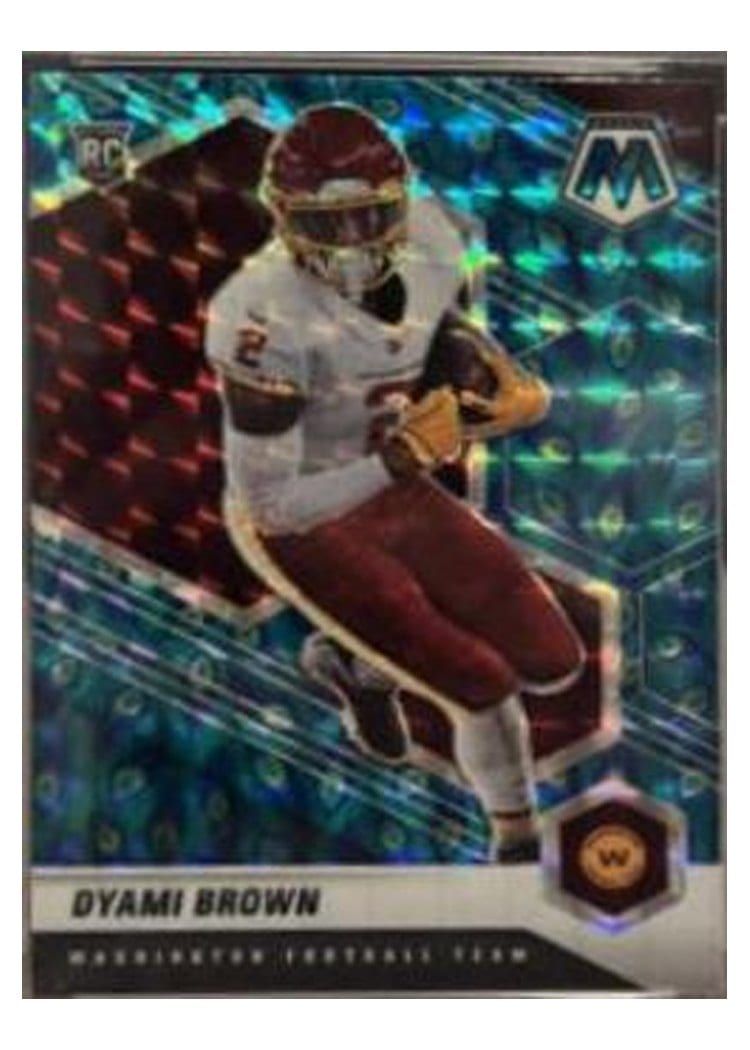 2021 Panini Mosaic Base Set Dyami Brown #323 card