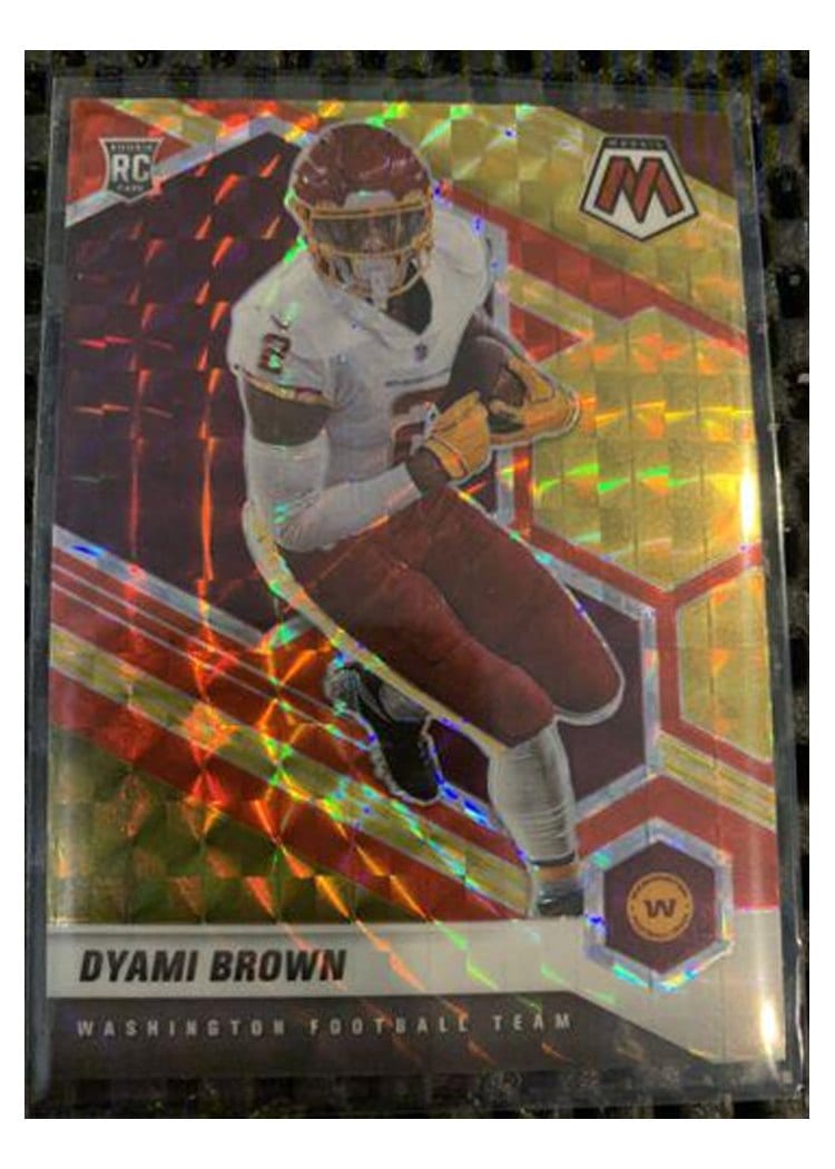 2021 Panini Mosaic Base Set Dyami Brown #323 card