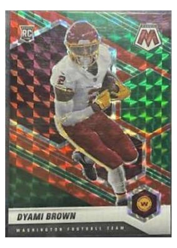 2021 Panini Mosaic Base Set Dyami Brown #323 card