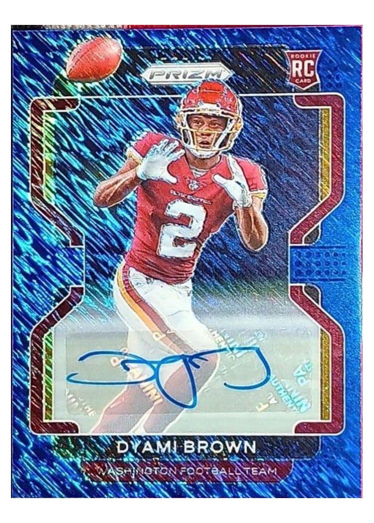 2021 Panini Prizm Base Set Dyami Brown #353 card