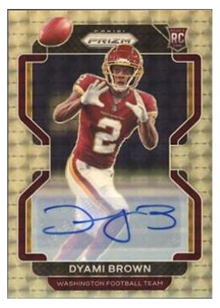 2021 Panini Prizm Base Set Dyami Brown #353 card