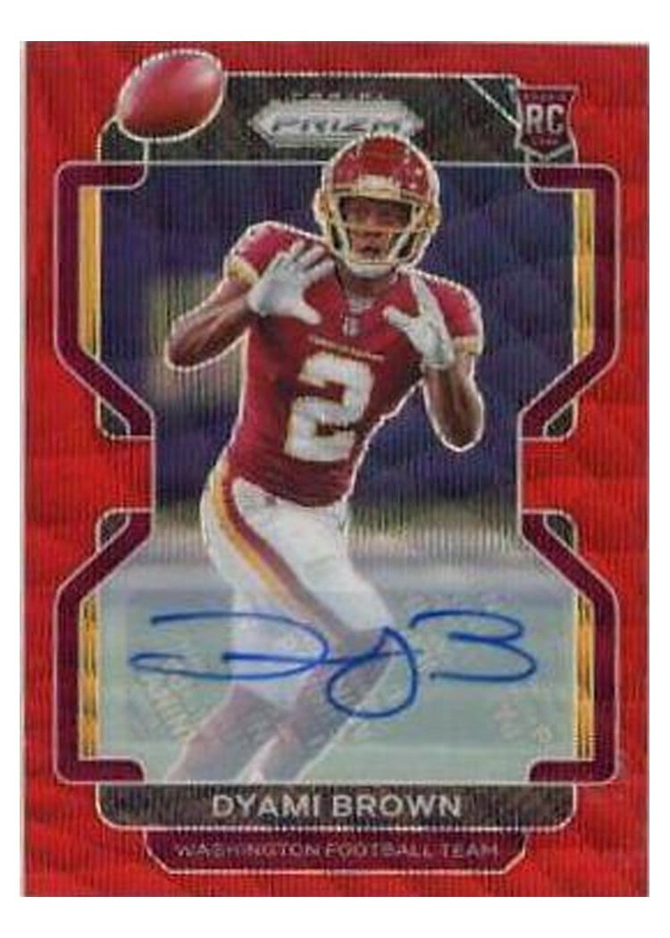 2021 Panini Prizm Base Set Dyami Brown #353 card