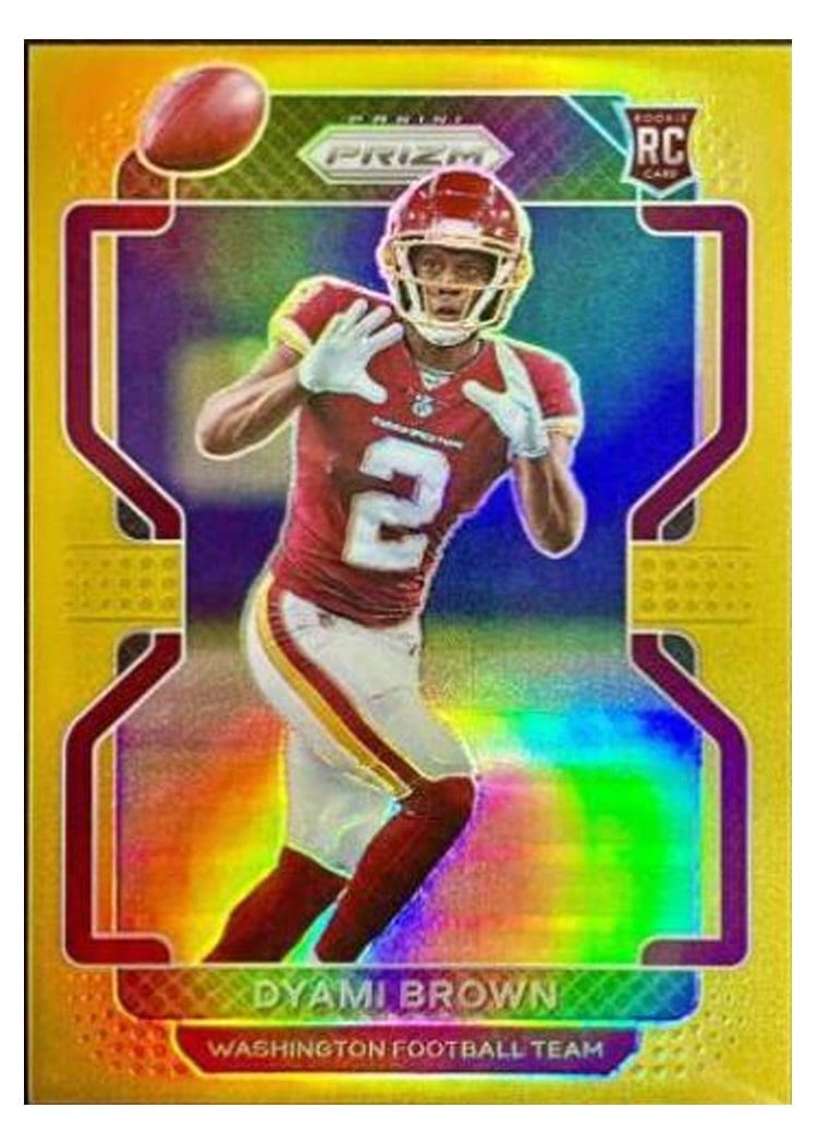 2021 Panini Prizm Base Set Dyami Brown #353 card