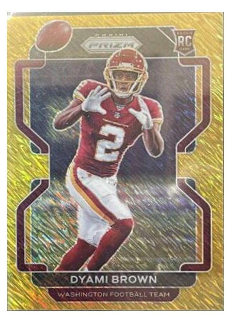 2021 Panini Prizm Base Set Dyami Brown #353 card
