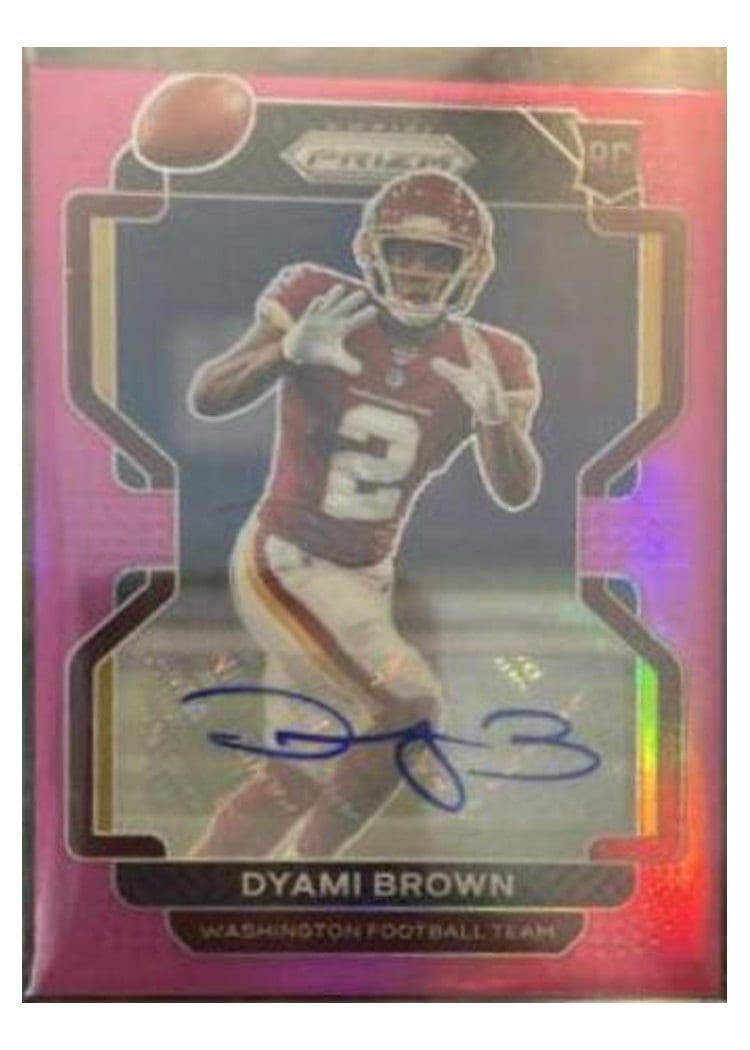 2021 Panini Prizm Base Set Dyami Brown #353 card