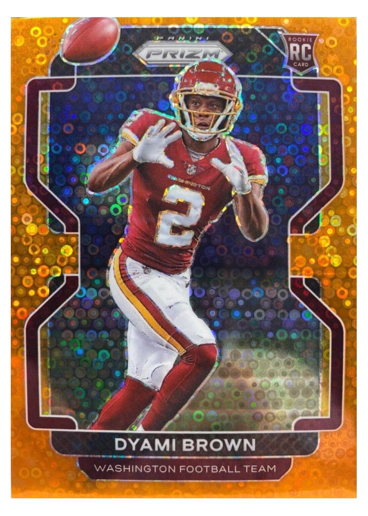 2021 Panini Prizm Base Set Dyami Brown #353 card