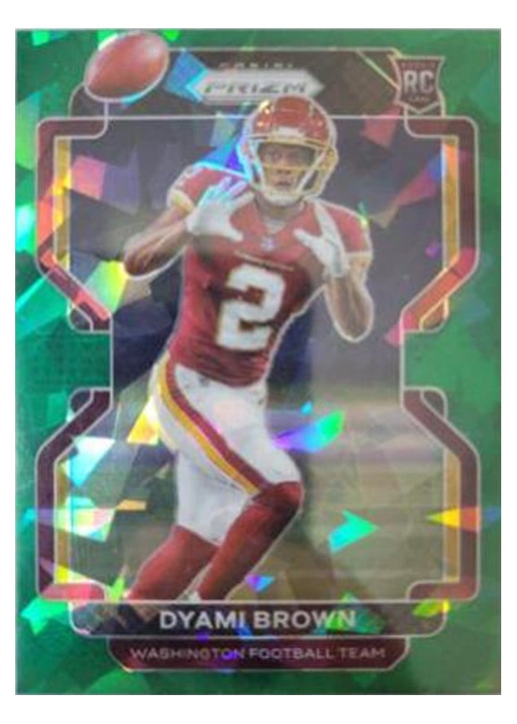 2021 Panini Prizm Base Set Dyami Brown #353 card
