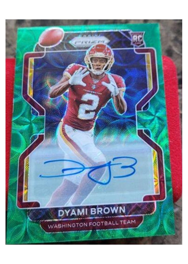2021 Panini Prizm Base Set Dyami Brown #353 card