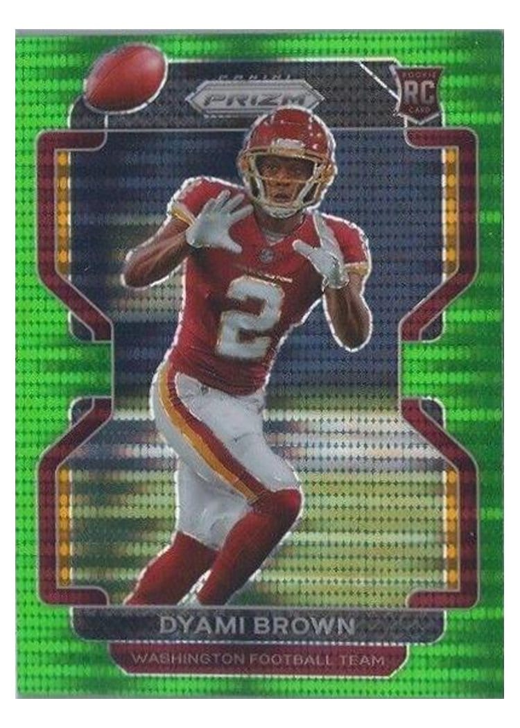 2021 Panini Prizm Base Set Dyami Brown #353 card