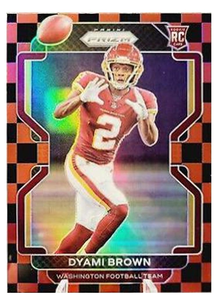 2021 Panini Prizm Base Set Dyami Brown #353 card