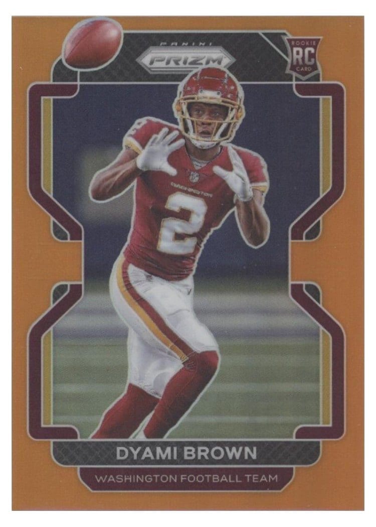2021 Panini Prizm Base Set Dyami Brown #353 card