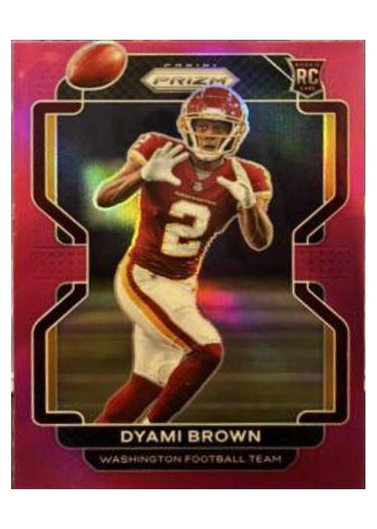 2021 Panini Prizm Base Set Dyami Brown #353 card