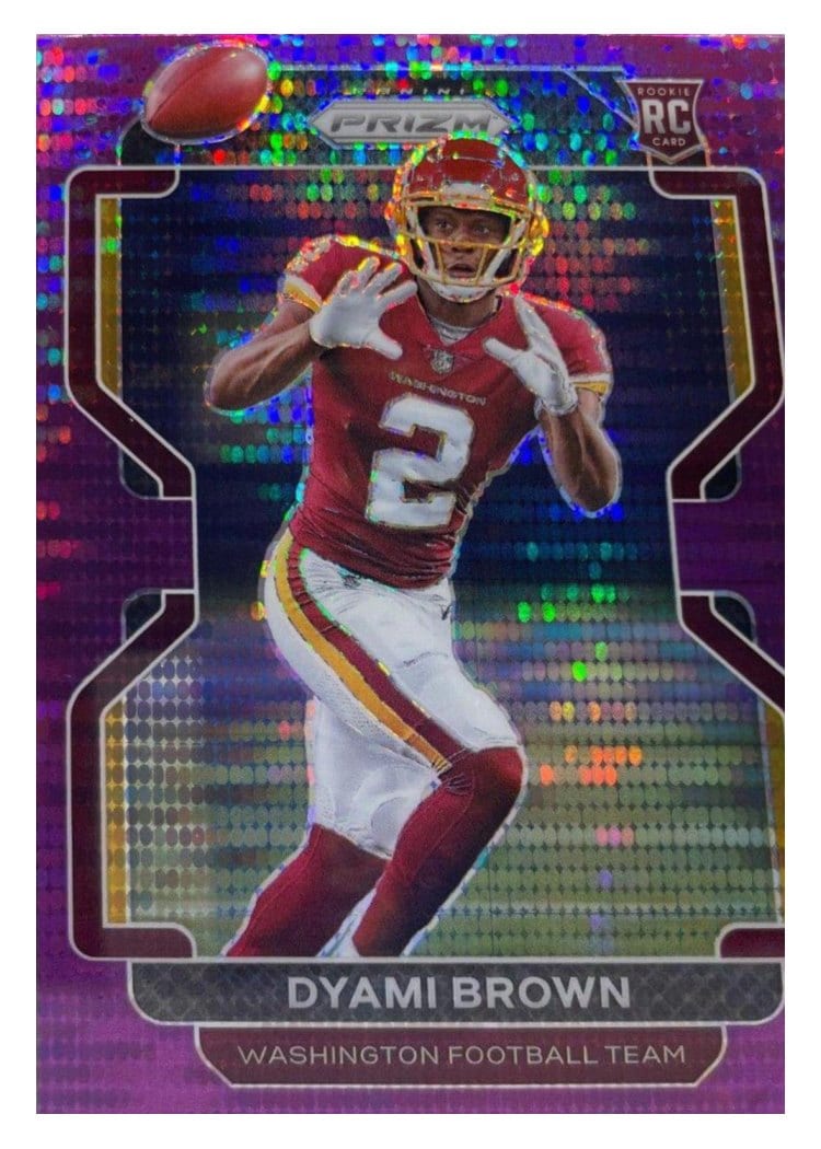 2021 Panini Prizm Base Set Dyami Brown #353 card