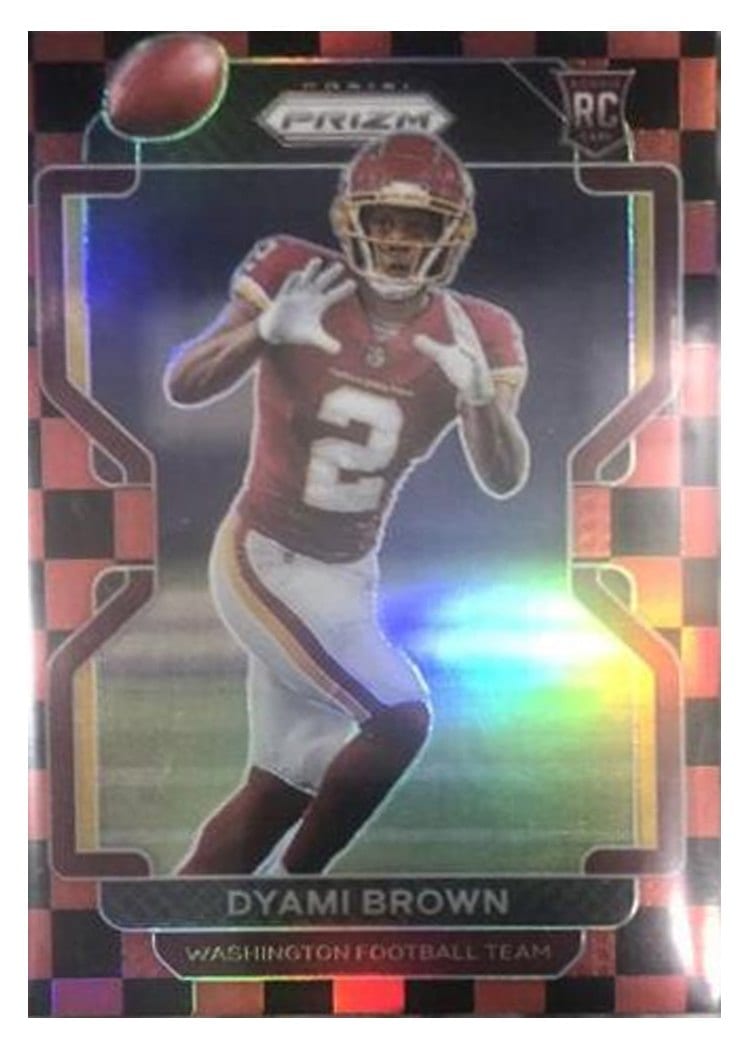 2021 Panini Prizm Base Set Dyami Brown #353 card