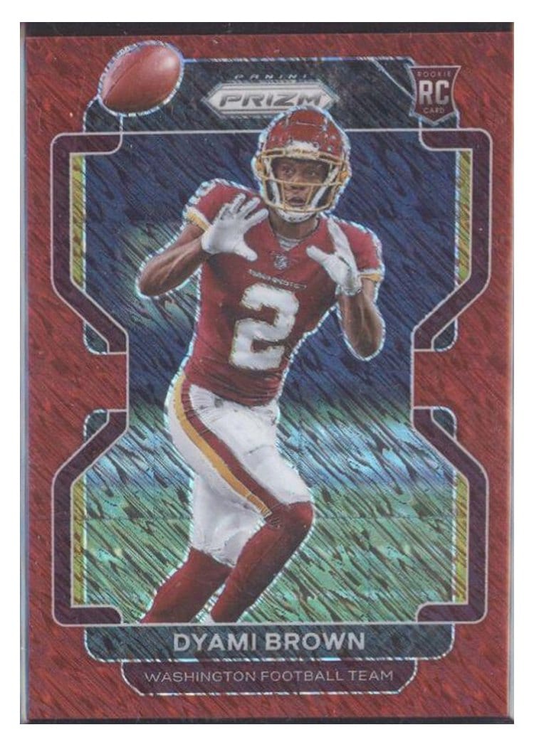 2021 Panini Prizm Base Set Dyami Brown #353 card