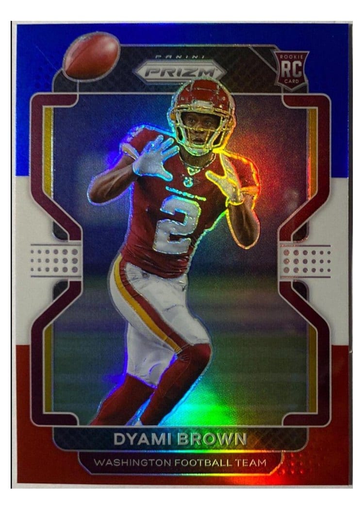 2021 Panini Prizm Base Set Dyami Brown #353 card
