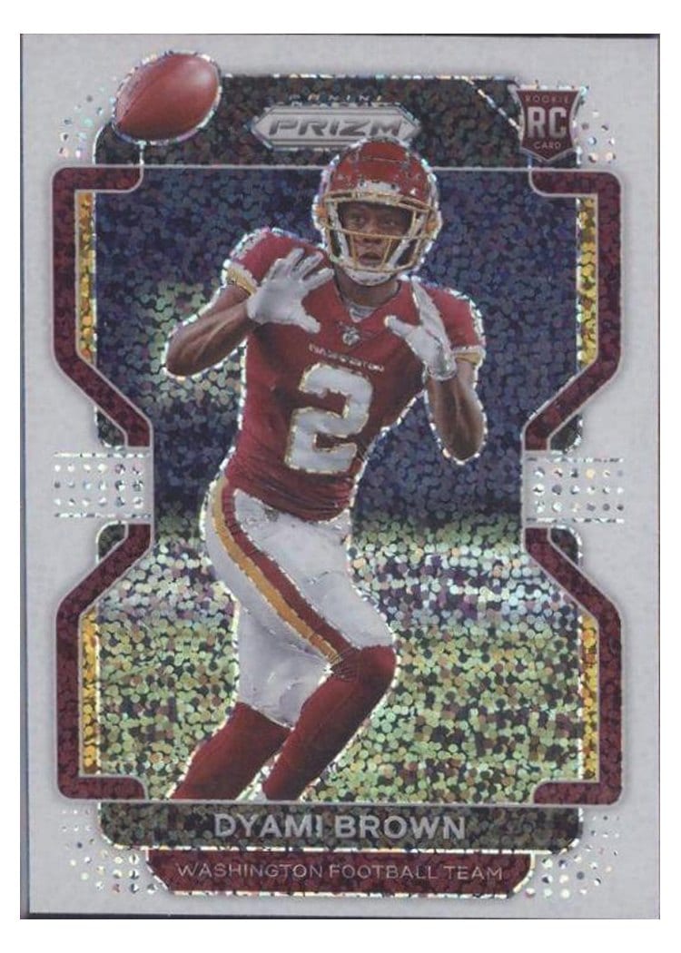 2021 Panini Prizm Base Set Dyami Brown #353 card