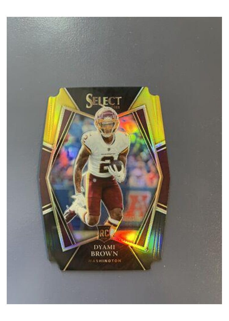 2021 Panini Select Base Set Dyami Brown #167 card