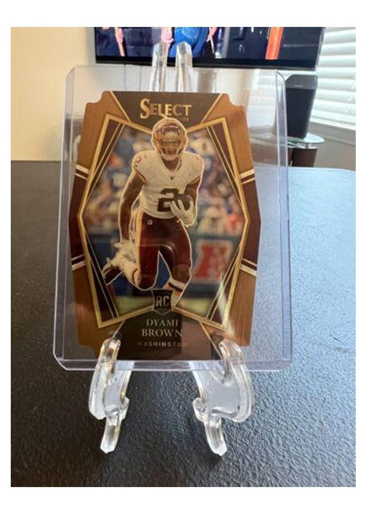 2021 Panini Select Base Set Dyami Brown #167 card