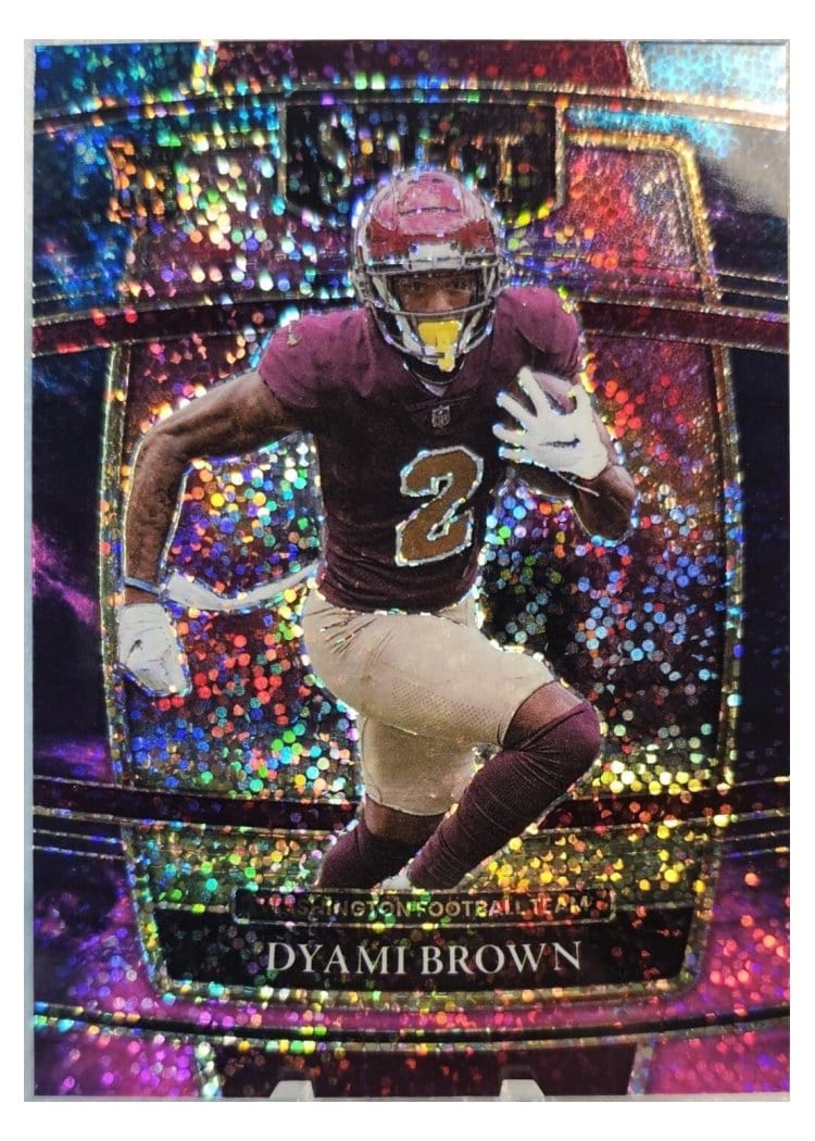 2021 Panini Select Base Set Dyami Brown #167 card
