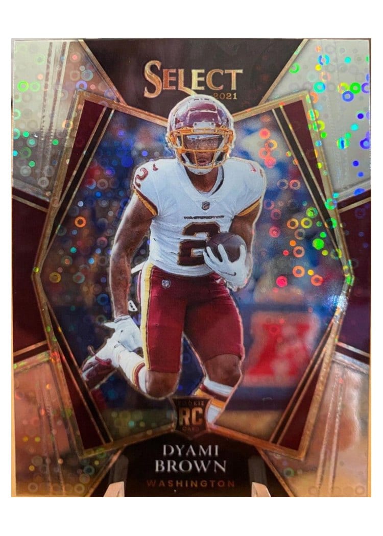 2021 Panini Select Base Set Dyami Brown #167 card