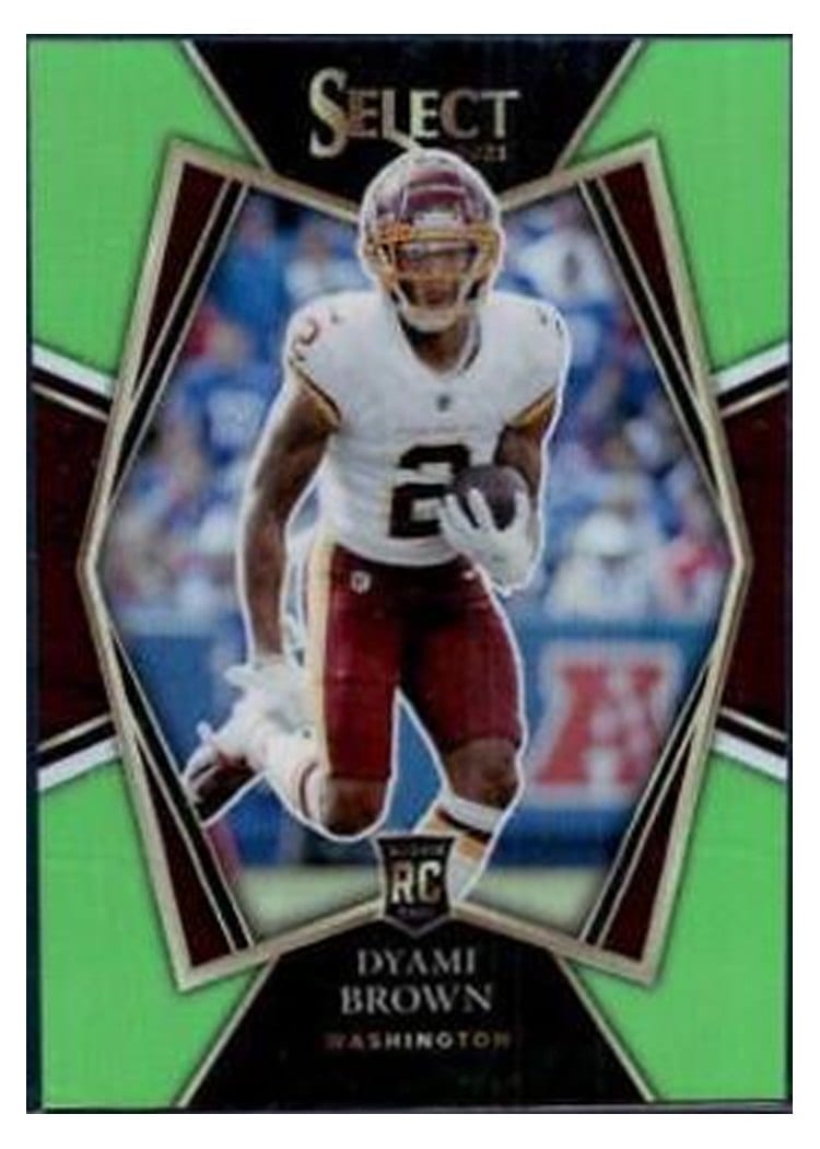 2021 Panini Select Base Set Dyami Brown #167 card