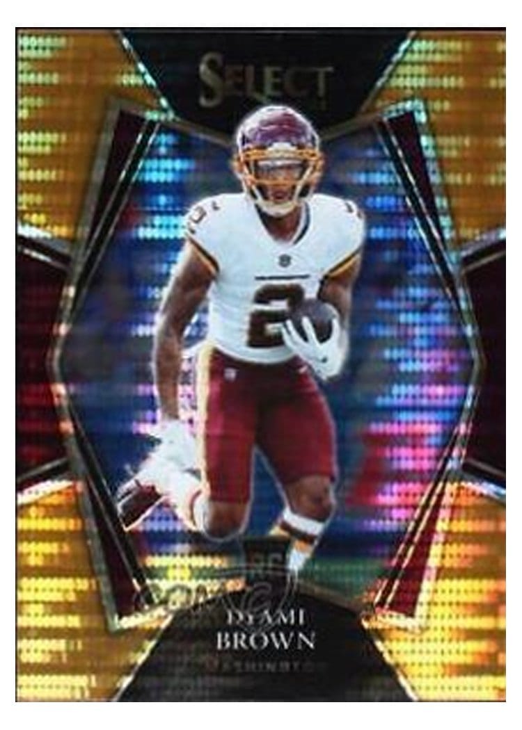 2021 Panini Select Base Set Dyami Brown #167 card