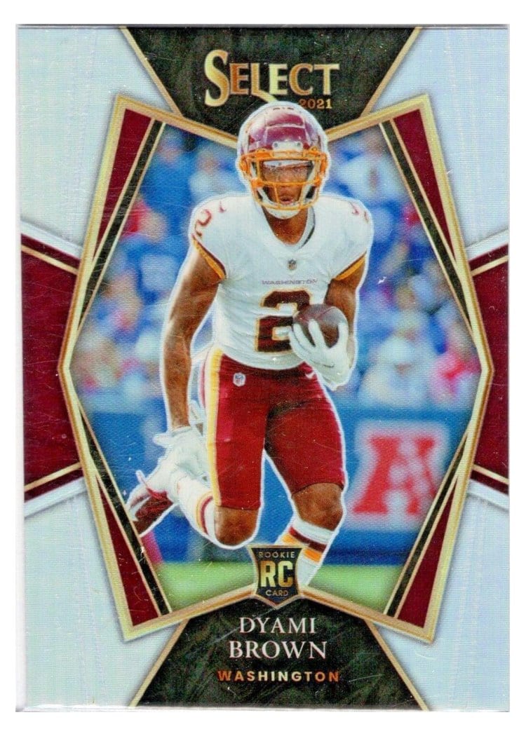 2021 Panini Select Base Set Dyami Brown Silver #167 card