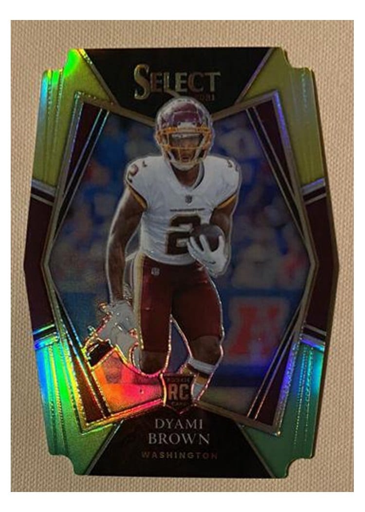 2021 Panini Select Base Set Dyami Brown #167 card