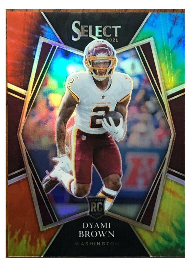 2021 Panini Select Base Set Dyami Brown #167 card
