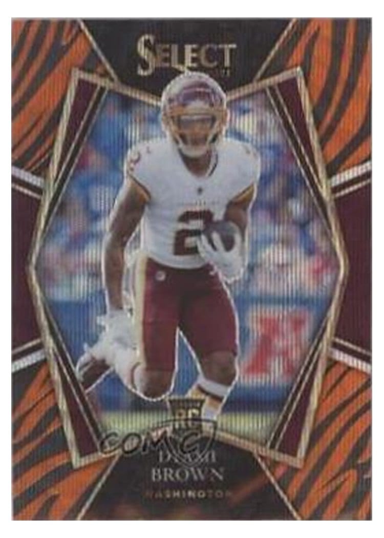 2021 Panini Select Base Set Dyami Brown #167 card
