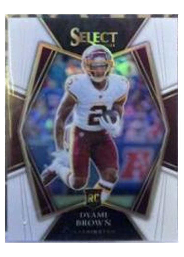 2021 Panini Select Base Set Dyami Brown #167 card