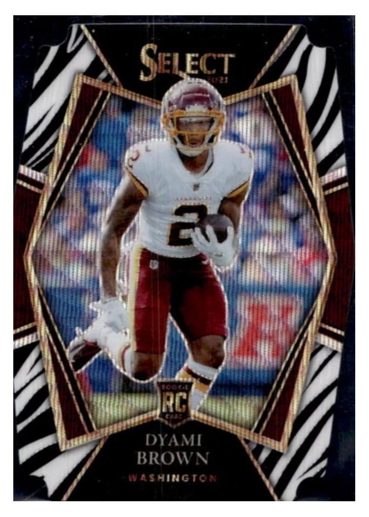 2021 Panini Select Base Set Dyami Brown #167 card