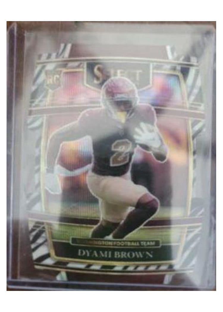 2021 Panini Select Base Set Dyami Brown #167 card