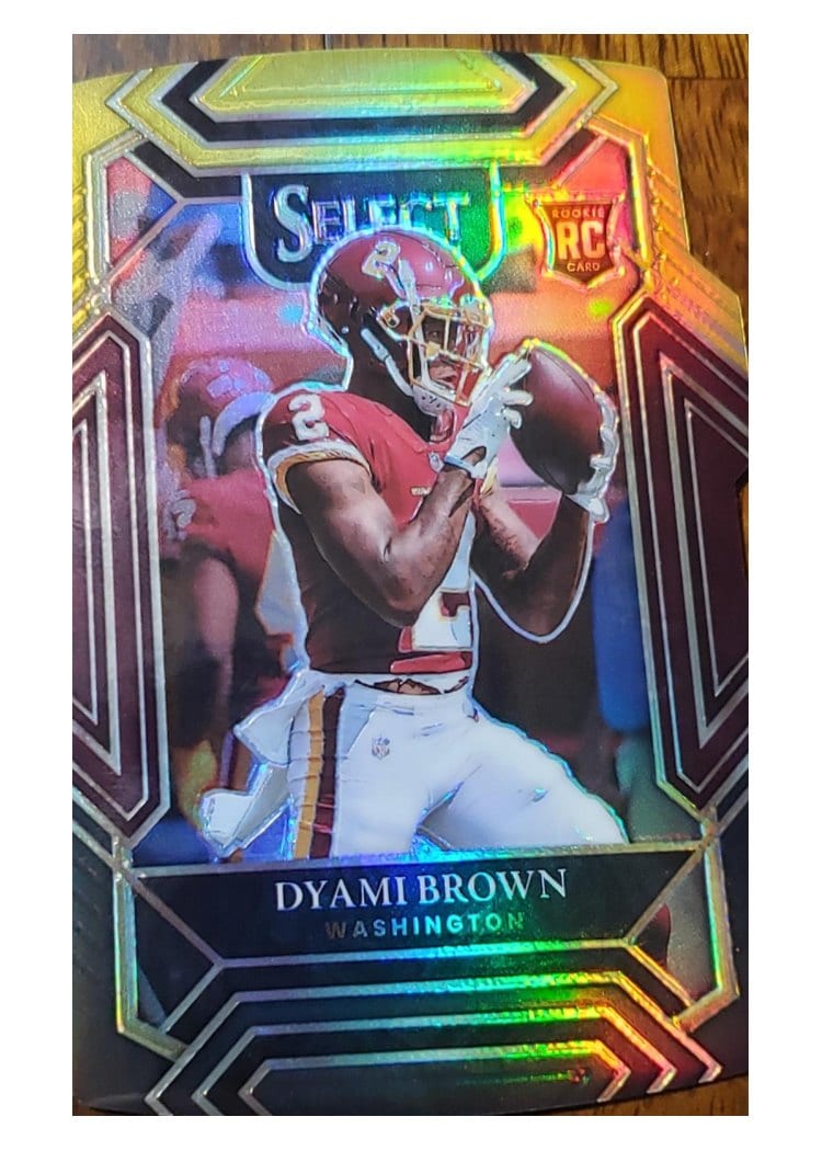 2021 Panini Select Base Set Dyami Brown #267 card