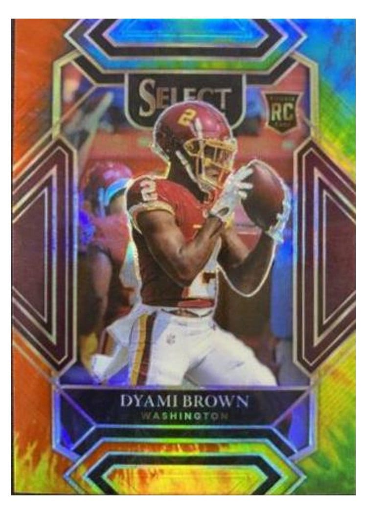 2021 Panini Select Base Set Dyami Brown #267 card