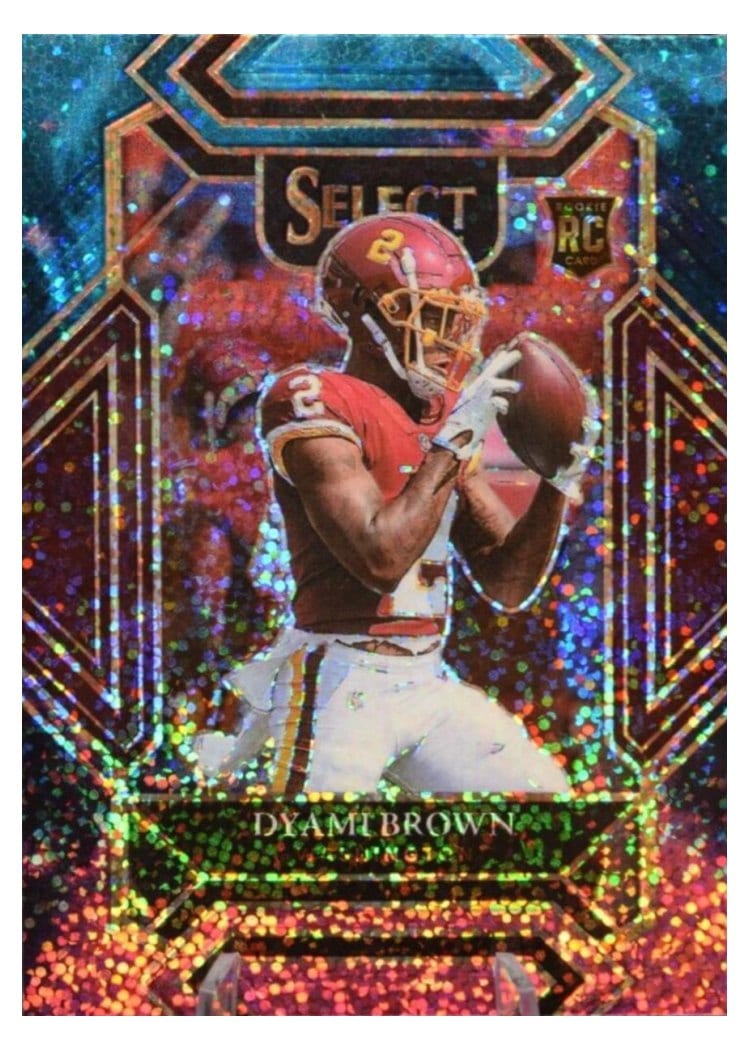 2021 Panini Select Base Set Dyami Brown #267 card