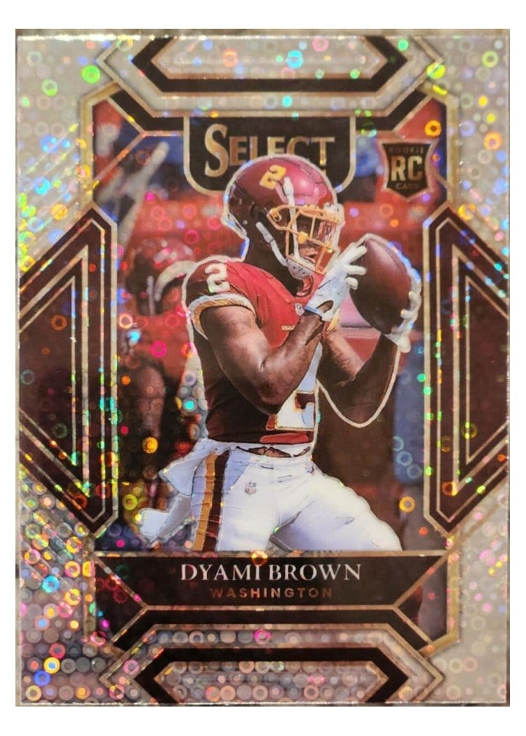 2021 Panini Select Base Set Dyami Brown #267 card