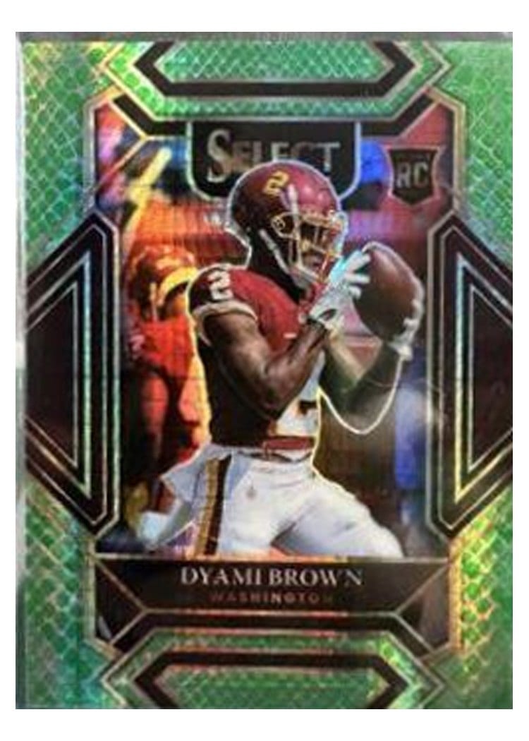 2021 Panini Select Base Set Dyami Brown #267 card