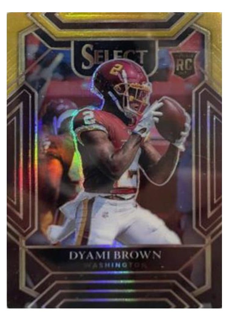 2021 Panini Select Base Set Dyami Brown #267 card