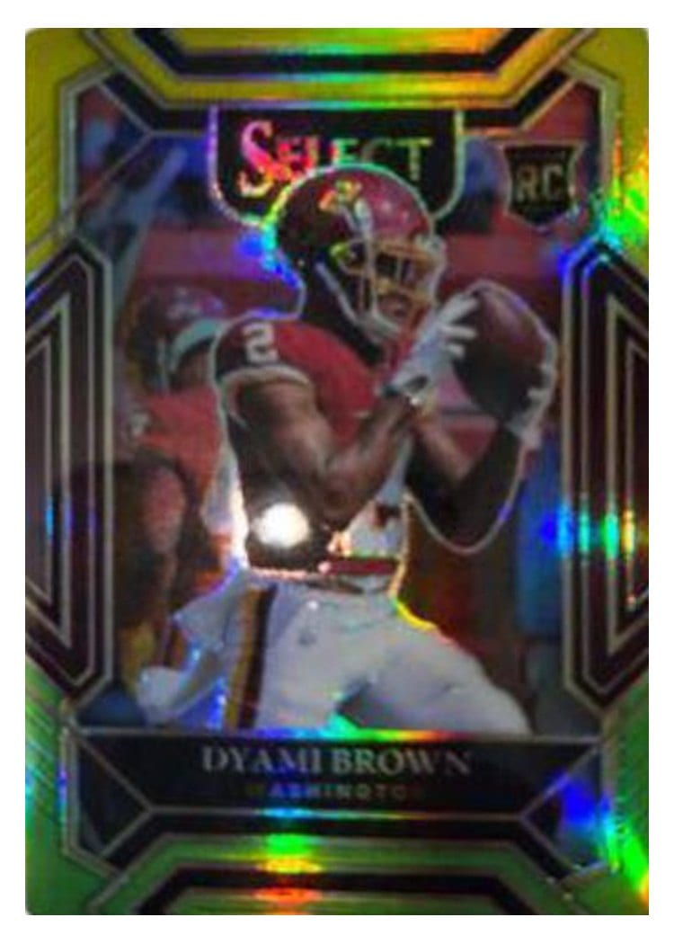2021 Panini Select Base Set Dyami Brown #267 card