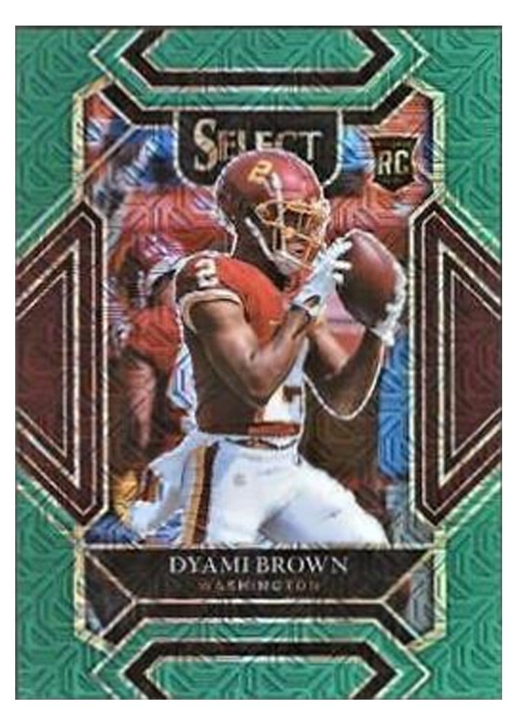 2021 Panini Select Base Set Dyami Brown #267 card