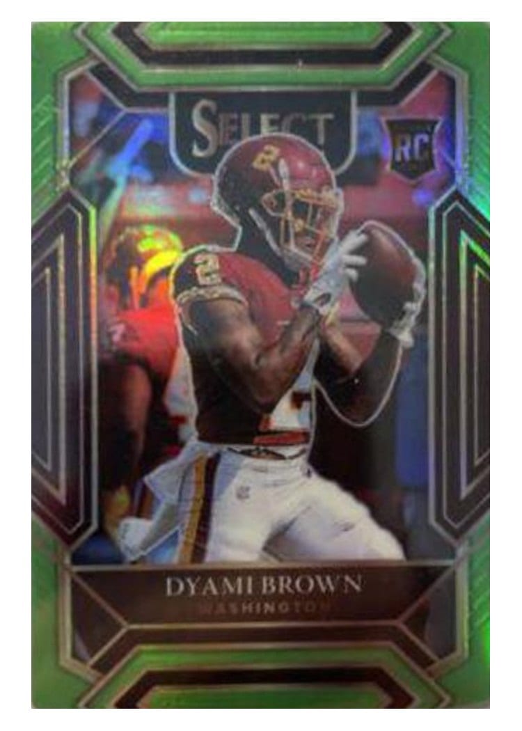2021 Panini Select Base Set Dyami Brown #267 card