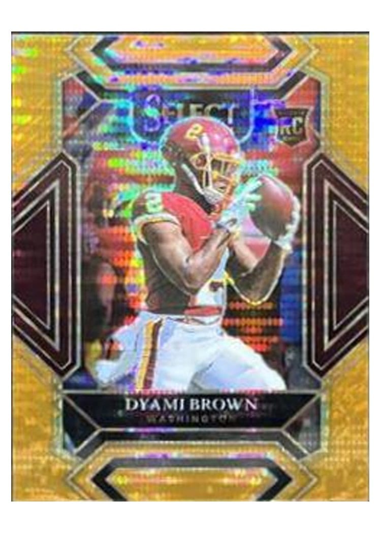 2021 Panini Select Base Set Dyami Brown #267 card